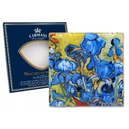 Talerz dekoracyjny Vincent Van Gogh - Irysy 13x13
