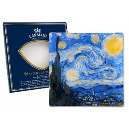 Talerz dekoracyjny Vincent Van Gogh - Gwiaździsta noc 13x13