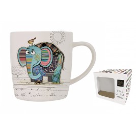 Kubek 450 ml - Bug Art Elephant Porcelana Łódź