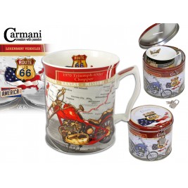 Kubek 480 ml - Motor w puszce skarbonce Chopper