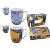 Komplet 2 kubków 450 ml - Van Gogh Taras kawiarni nocą