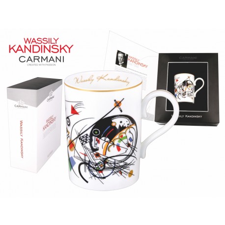 Kubek 400 ml - Wassily Kandinsky Transverse line-1923r