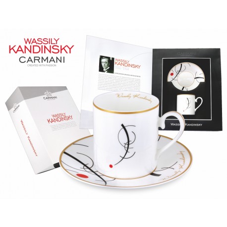 Filiżanka ze spodkiem 250 ml - Wassily Kandinsky