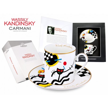 Filiżanka ze spodkiem 250 ml - Wassily Kandinsky