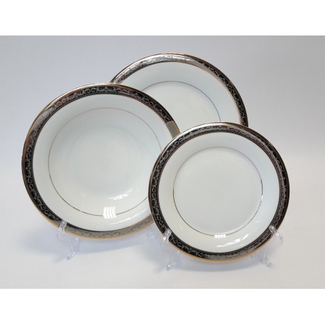 BOGUCICE komplet talerzy 6/18 CONTE