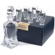 BOHEMIA Quadro zestaw do likieru shot 1 karafka 6 kieliszków