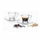 RCR Fusion komplet 2 filiżanek ze spodkami 70 ml espresso