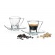 RCR Fusion komplet 2 filiżanek ze spodkami 70 ml espresso