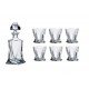 Zestaw do whisky 1+6 Quadro BOHEMIA