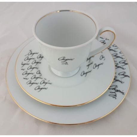 BOGUCICE Fryderyk Chopin zestaw śniadaniowy dla 1 osoby 3 elementy