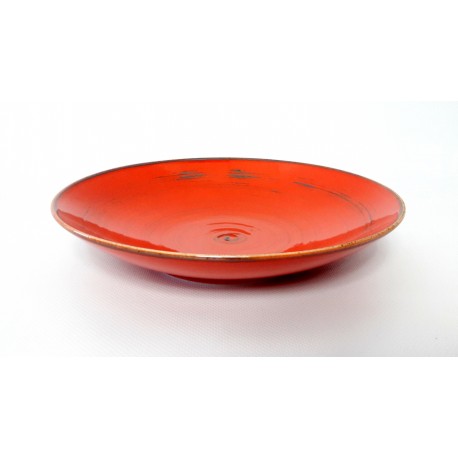 Porcelana Alumina Nostalgiaa Red Talerz głęboki 22 cm