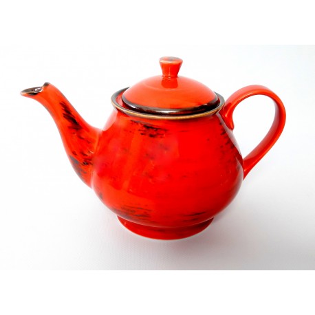 Porcelana Alumina Nostalgia Red Czajnik 1100 ml