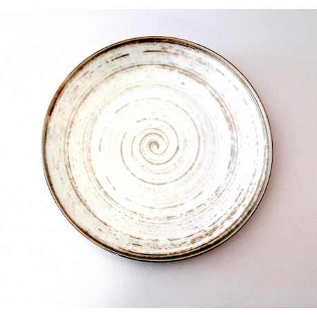 Porcelana Alumina Nostalgia White Talerz płytki deserowy 22 cm
