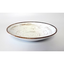 Talerz głęboki 22 cm Nostalgia White Porcelana Alumina