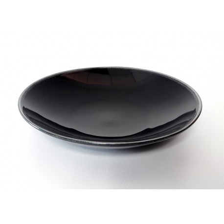 Porcelana Alumina Cottage Black Talerz głęboki 22 cm