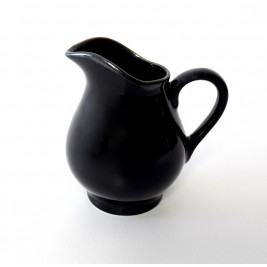 Mlecznik 250 ml Cottage Black Porcelana Alumina