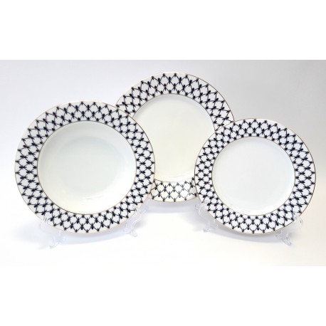 BOGUCICE SWIETŁANA Komplet talerzy dla 6 osób