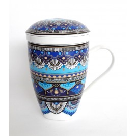 BOGUCICE MANDALA kubek z zaparzaczem 300 ml