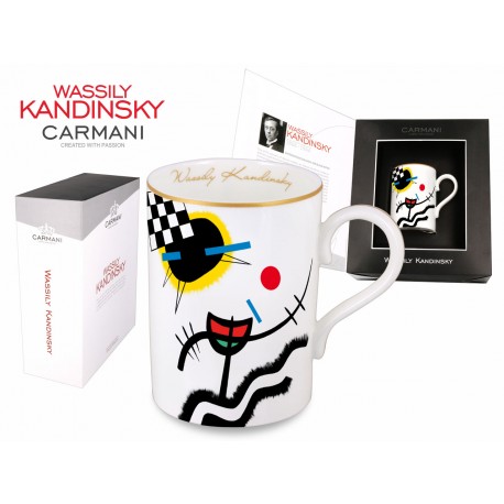 Kubek 400 ml - Wassily Kandinsky Wassily Kandinsky Contrasting sounds-1924r