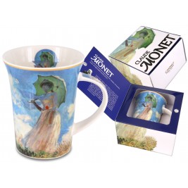 Kubek 350 ml - Oscar Claude Monet Kobieta z parasolem