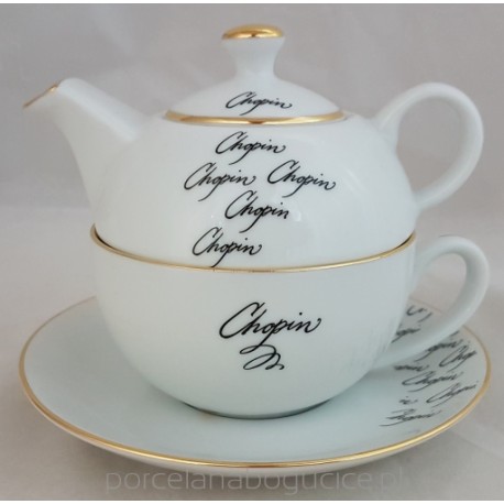BOGUCICE Fryderyk Chopin Zestaw czajniczek z filiżanką 300 ml