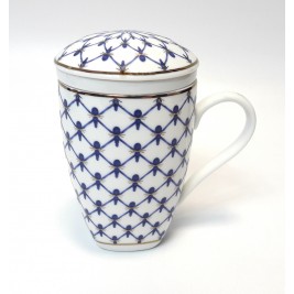 Kubek z zaparzaczem 300 ml Swietłana Porcelana Bogucice