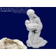 Maria z dzieciątkiem - alabaster grecki 10 cm