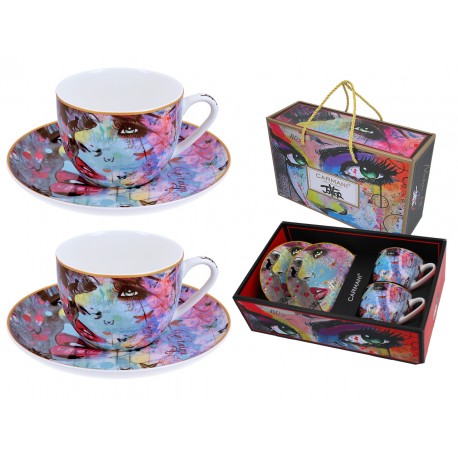 Komplet 2 filiżanek 250 ml - Loui Jover