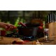 ZWIEGER OBSIDIAN Komplet 3 garnków z pokrywkami 5,5l/ 3,5l/ 2l GREBLON C3+