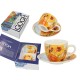 Filiżanka ze spodkiem espresso 100 ml - Vincent Van Gogh Słoneczniki