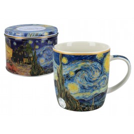 Kubek w puszce 450 ml -Vincent Van Gogh Gwiaździsta Noc