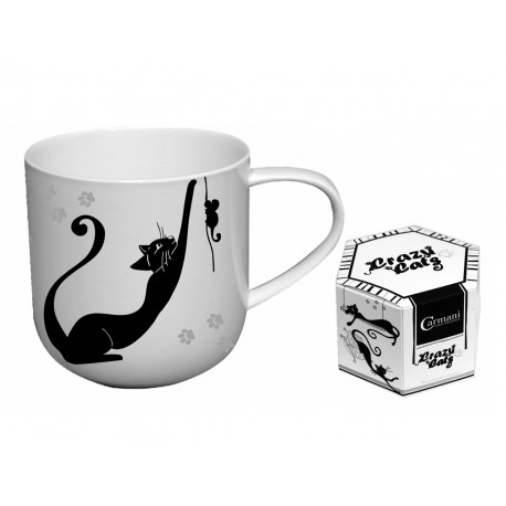 Kubek 500 ml - koty biało-czarne