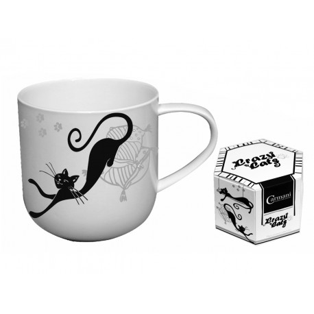 Kubek 500 ml - koty biało-czarne