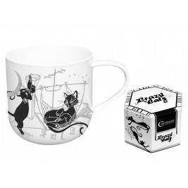 Kubek 500 ml - koty biało-czarne