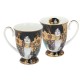 Komplet 2 kubków w sercu 350 ml - Gustav Klimt