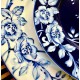 EVIA BLUE Komplet 6 talerzy deserowych Porcelana Bogucice