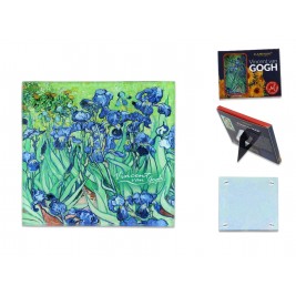 Podkładka pod kubek 10,5x10,5 Vincent Van Gogh - Irysy