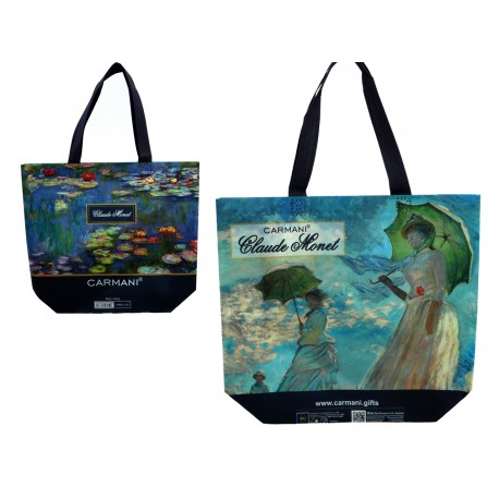 Torba śniadaniowa - Oscar Claude Monet Kobieta z Parasolem