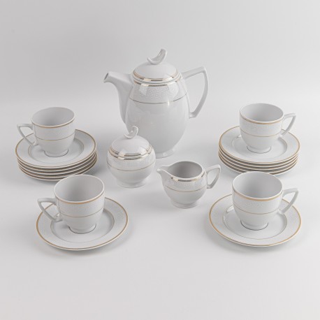 Serwis kawowy dla 12 osób 15 elementów Waza