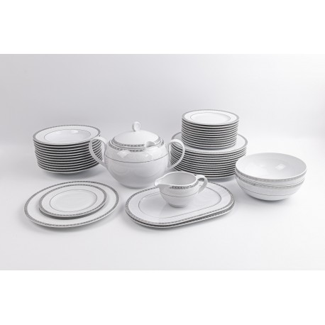 Serwis obiadowy dla 12 osób 42 elementy WAZA