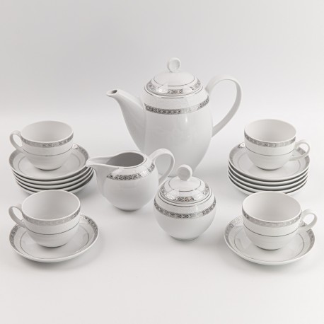 Serwis kawowy dla 12 osób 15 elementów | Waza Angel