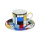 Filiżanka ze spodkiem 250 ml - Piet Mondrian Composition A