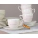 Zestaw filiżanek ze spodkami dla 6 osób 12 elementów City Wiśniowy Sad