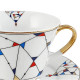 Filiżanka ze spodkiem espresso 90 ml Arlekin Porcelana Bogucice