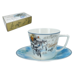 Porcelanowa filiżanka 220 ml Antonio Vivaldi Zima