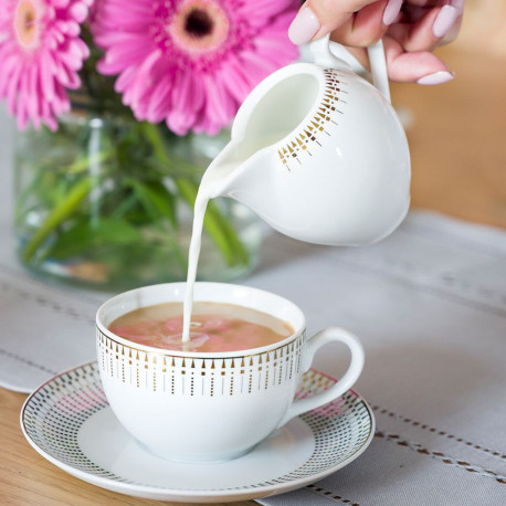 Dzbanek do mleczka 200 ml | Chodzież Złoty Miraż