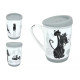 Kubek 375 ml - Travelling Cats Londyn
