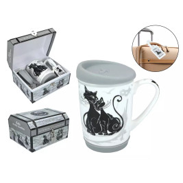 Kubek 375 ml - Travelling Cats Wenecja