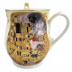 2 kubki z łyżeczkami 350 ml Gueen Isabell Gustav Klimt