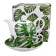 Czajniczek z filiżanką 350 ml TROPICAL MONSTERA 